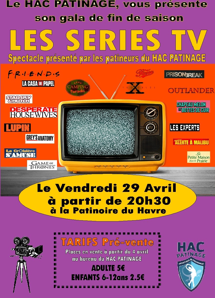 Affiche gala 2022 Serie TV