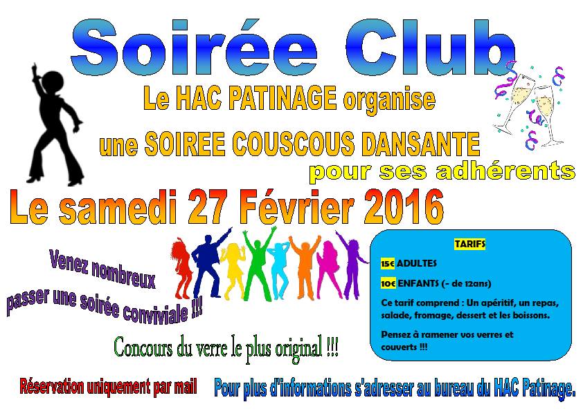 Soirée Club 2016