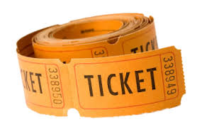 rouleau ticket